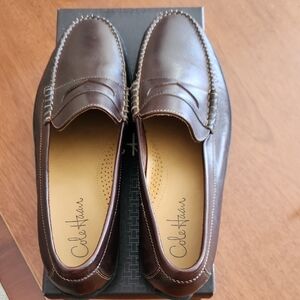Cole Haan Men's Pinch Cup Penny Loafers - French Roast 10.5M New in Box